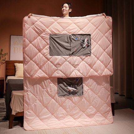 抱枕被子两用沙发客厅女生睡觉枕头加厚毯子二合一车用折叠空调毯