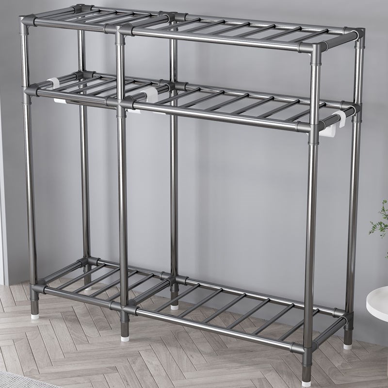 简易衣柜衣柜家用卧室出租房全钢管简易衣柜钢管布衣柜加粗加固加