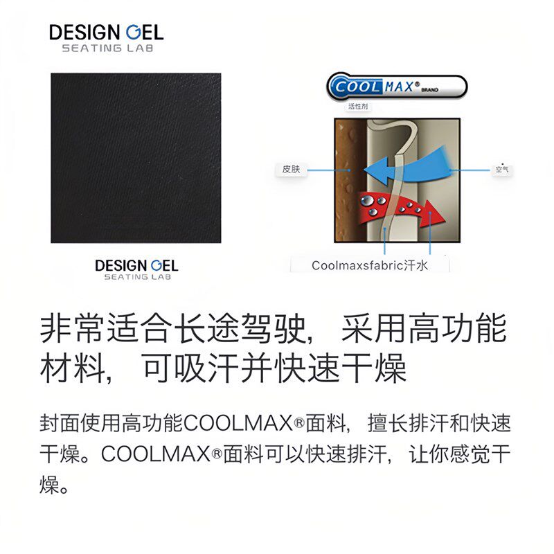 DESIGNGEL出口款汽车坐垫 腰靠 乳胶 支撑护腰 缓解疲劳 透气靠垫,居家布艺,腰靠垫,淘宝优惠券,粉丝福利购,淘宝优惠卷