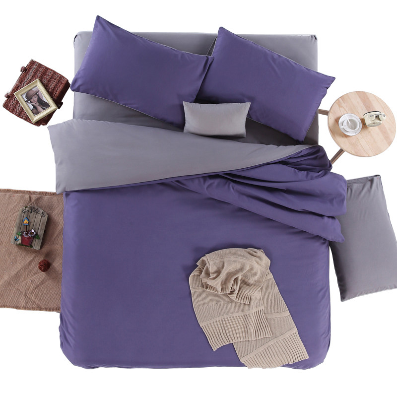 被套单件1.5m1.8x2.2x2.4床单人被罩两件套180x220x240纯色2米2.3