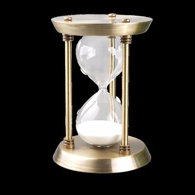 锌合金1917古铜五金沙漏计时器3-60分钟餐厅logo家居桌面装饰摆件