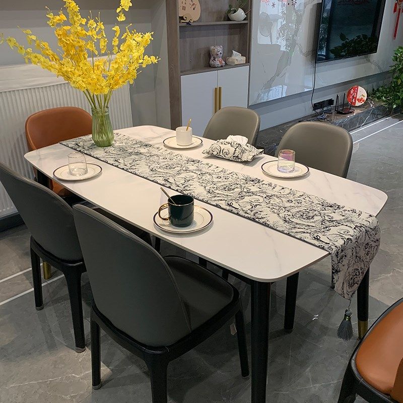 轻法式赫本风桌旗现代简约黑白灰旗布茶几电视柜轻奢高级感长条布,居家布艺,桌旗,淘宝优惠券,粉丝福利购,淘宝优惠卷