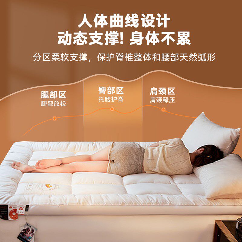 酒店棉花床垫家用卧室加厚租房专用软垫榻榻米垫子学生宿舍床褥子