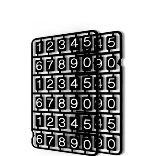 车载电话号e码牌女士专用品汽车用临时停车移车内饰数字摆件挪车