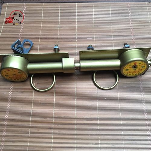 包邮老式大门锁木门铁门双扇锁防盗锁仓库穿条锁插销铁门锁栓五金