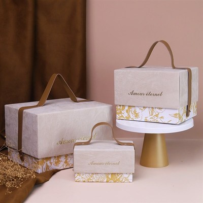 礼物盒高级感伴手礼盒子伴娘礼品盒结婚礼盒空盒红色包装盒母亲节