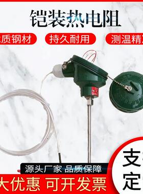 上仪WZPK-136S铠装铂电阻 pt100型 WZPK-236上海自动化仪表三厂