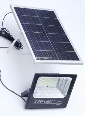 太阳能灯照明灯家用户外庭院灯路灯300W5000W3000W10000W500瓦