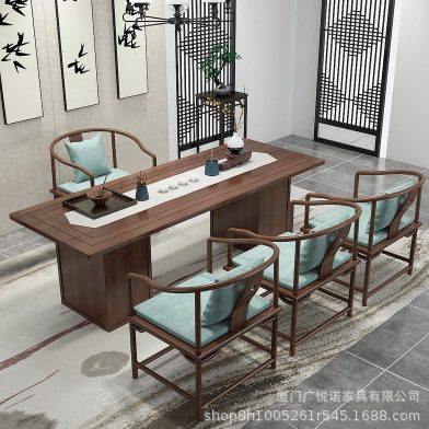 新中式实木茶桌泡茶桌子茶具简约现公室桌椅洽谈茶台茶几,商业/办公家具,茶台/茶桌,淘宝优惠券,粉丝福利购,淘宝优惠卷