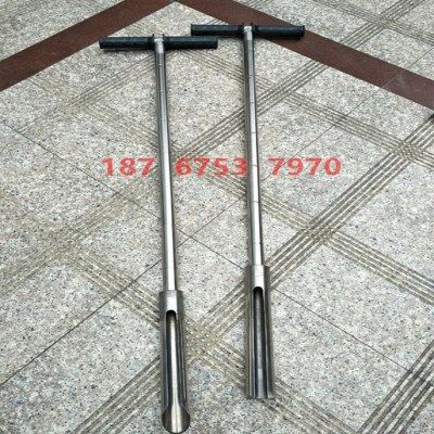 304全不锈钢 取土钻 取土器 带刻度 1米  取样器 土钻 可加杆拆卸,五金/工具,克重仪/克重取样器,淘宝优惠券,粉丝福利购,淘宝优惠卷