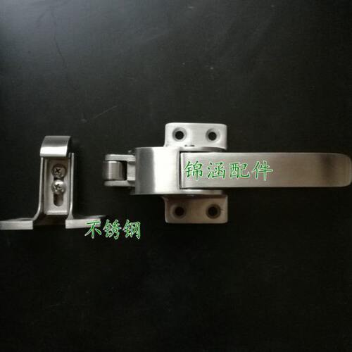不锈钢烤箱门锁 烘箱把手拉手 拉手锁 冷柜门扣门锁蒸柜试验