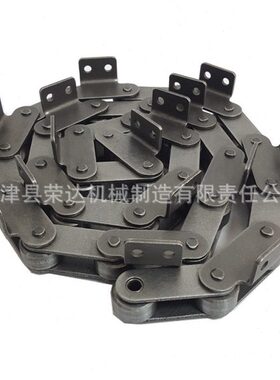 双节距C216AL-C2082型侧外片双孔弯板直板大滚珠输送链条