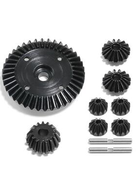 TAMIYA田宫XV02TT02TT02B45号钢全套差速齿+主牙套装钢齿