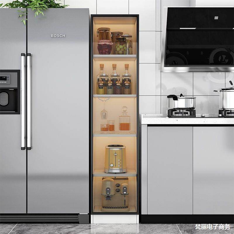 厨房多功能夹缝柜子置物架落地多层储物冰箱缝隙碗碟储物收纳窄柜,自行车/骑行装备/零配件,更多零件/配件,淘宝优惠券,粉丝福利购,淘宝优惠卷