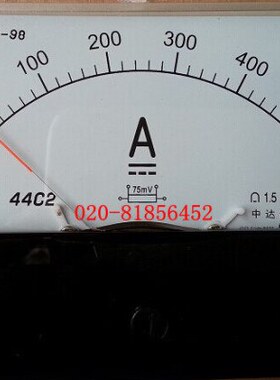 直流电流表44C2-500A 44C2-600A 44C2-750A 44C2-1KA 75MV 44C2-A