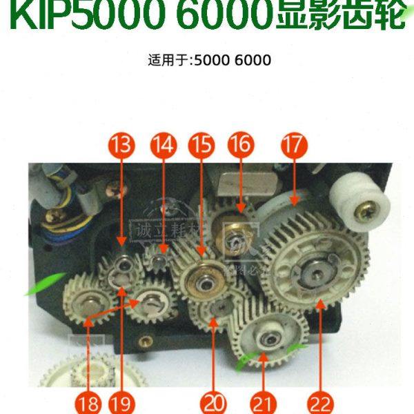 奇普KIP5000 6000工程机显影器齿轮 显影齿轮 插销齿轮  磁辊齿轮