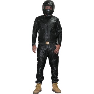 秋季摩托车骑行服 防摔皮衣 机车皮裤 休闲裤 赛车服套装 带护具
