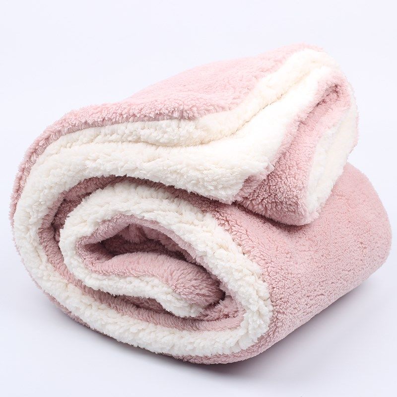 毛毯冬季加厚珊瑚绒毯羊羔绒盖毯办公室午睡午休被单人盖腿小毯子,床上用品,休闲毯/毛毯/绒毯,淘宝优惠券,粉丝福利购,淘宝优惠卷