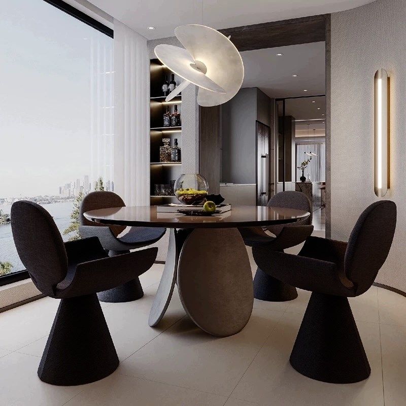 梳妆台椅子轻奢风化妆凳主卧室化妆椅意式可旋转椅梳妆凳梳妆凳子