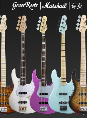 官方正品GRASSROOTS电贝司草根EAST BLUE系列初学入门进阶贝斯