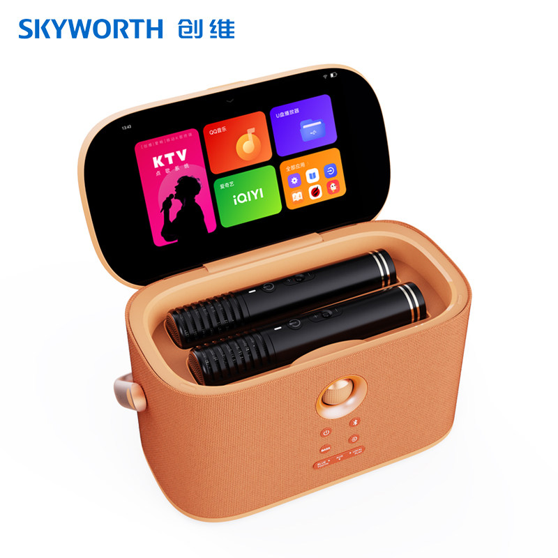 创维户外便携式KTV点歌机K30音箱大屏家用长续航卡拉OK歌音响套装