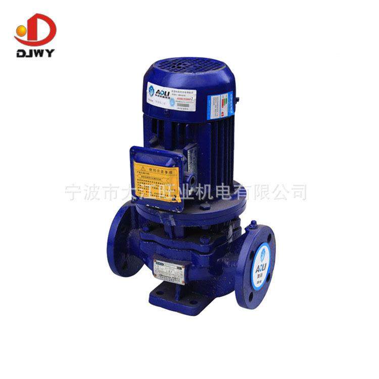 供应 微型高压静音气泵 Alg40-125管道离心泵 小型汽油机家用水泵