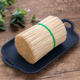 竹签15cm 2mm鸡排长牙签一次性小吃臭豆腐工具鸡柳酱香饼细竹签子