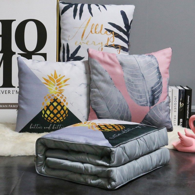 抱枕被子两用二合一四季通用车载折叠车用枕头办公室午睡毯子靠枕,居家布艺,抱枕被,淘宝优惠券,粉丝福利购,淘宝优惠卷