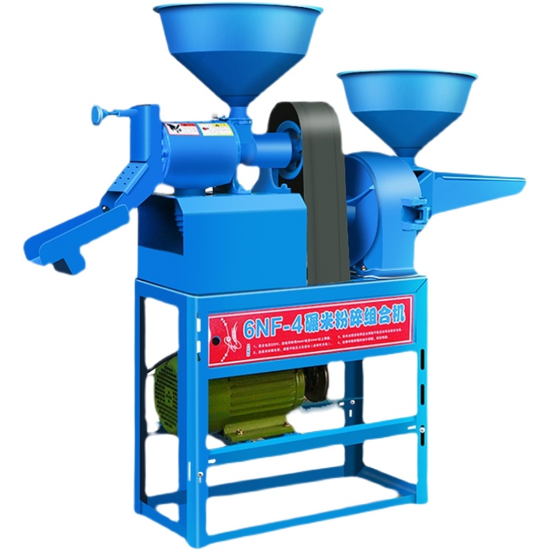 剥壳机打米机新型精米碾米机小型家用F稻谷脱壳机剥谷机粉碎机去