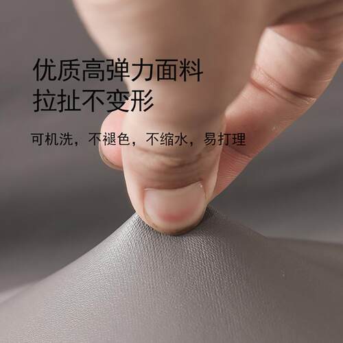 xyt简约现代全包弹力皮革防水床头罩pu皮防污免洗皮床木床防尘套