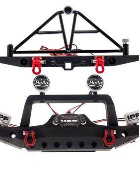 1/10攀爬车金属保险杠TRX4SCX-1090046防撞杆骑士前后杠
