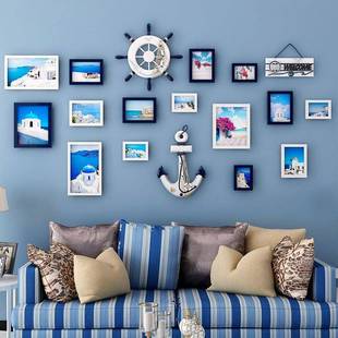 043照片墙相框墙组合客厅相框相架5710寸创意欧式 相框挂墙