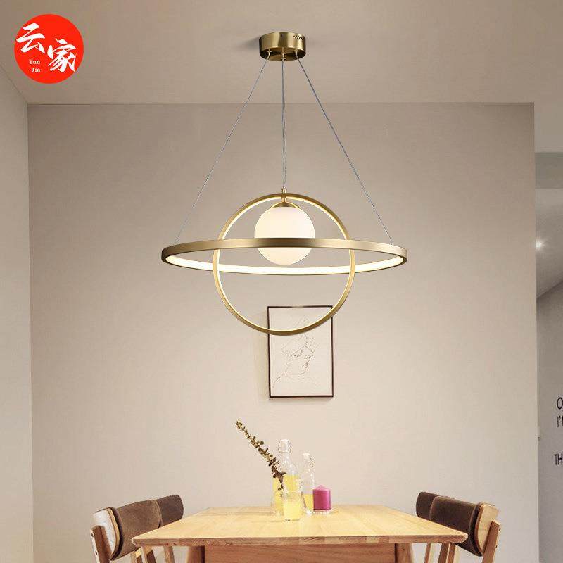北欧风极简环形吊灯设计师时尚轻奢灯具餐厅灯餐桌灯圆桌饭厅灯,畜牧/养殖物资,畜牧/养殖器械,淘宝优惠券,粉丝福利购,淘宝优惠卷
