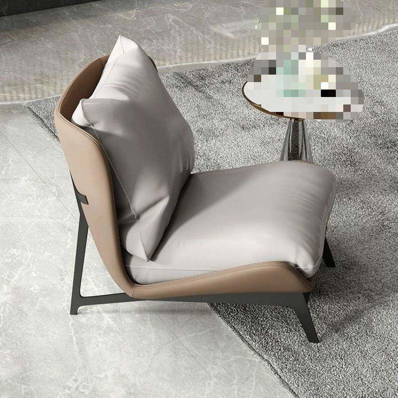 北欧单人沙发椅现代简约设计艺术阳台异形休闲乳胶网红款懒人沙发