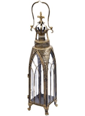 装饰品花园户外复古摩洛哥风灯落地庭院草地氛围灯阳台布置摆件