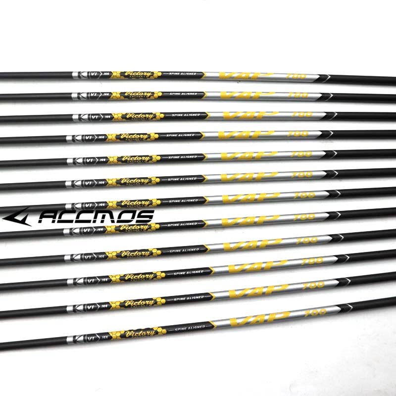 VAP V1 700碳素箭碳箭 4.2内径反曲弓专用箭尹斯顿羽