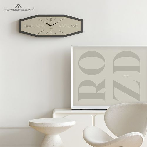 NORI2023新款钟表挂钟客厅现代简约时钟餐厅挂墙时尚大气