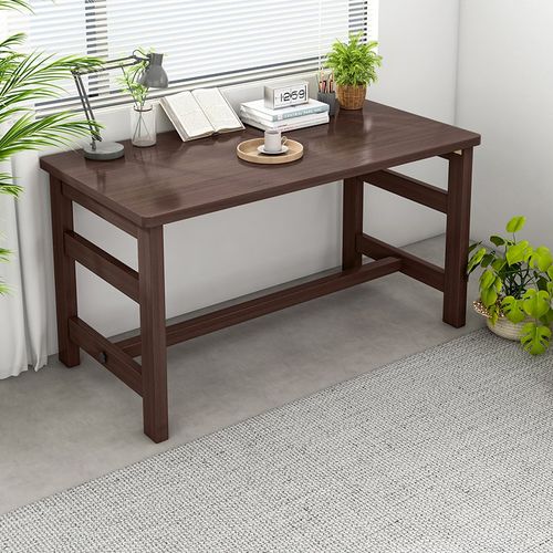 折叠书桌学生家用桌子卧室小户型学习桌床边写字桌非实木双层电脑