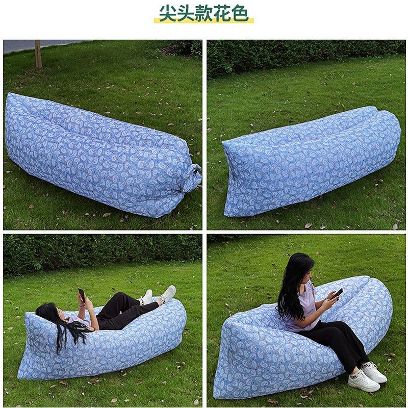 2.4米长版懒人空气沙发水陆户外旅行便携式家用懒人充气沙发床