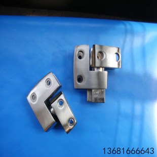 卫生间隔断五金配件 不锈钢加厚合页 天地铰链 洗手间隔断门合页