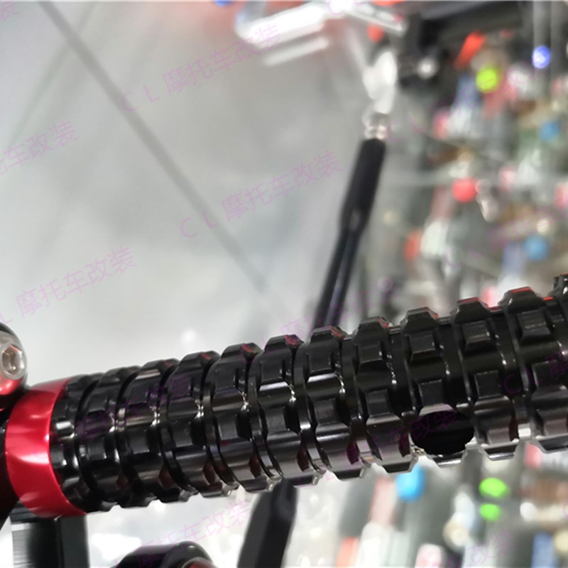 MOTO-TRON摩托车改装升高脚踏配件 CNCK脚踏杆 脚踏大踩杆 大脚蹬