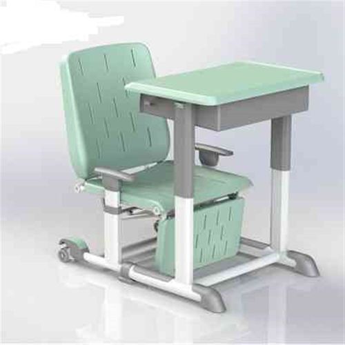 小学生中学生午休课桌椅午睡床折叠椅手摇可升降可躺少儿学习桌椅