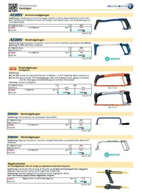 哈恩库博各种规格手锯锯弓及锯条手锯錾子组套