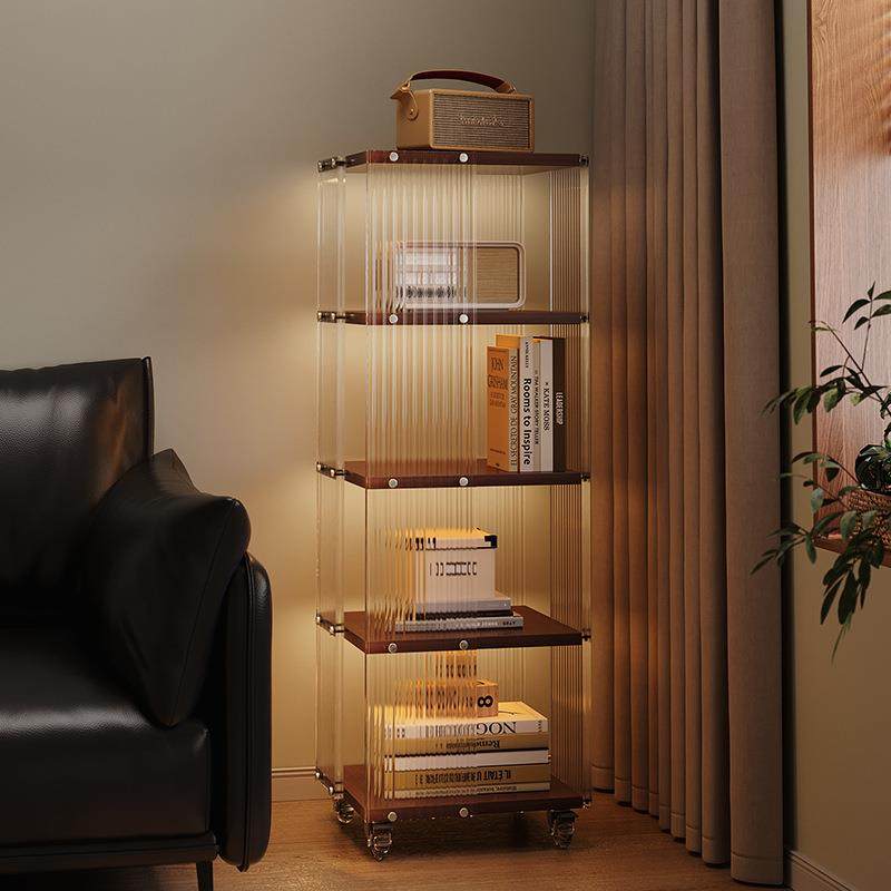 旋转书架创意落地亚克力转角书架书房可移动实木展示柜多层置物架,清洗/食品/商业设备,风口/风叶/风机配件,淘宝优惠券,粉丝福利购,淘宝优惠卷