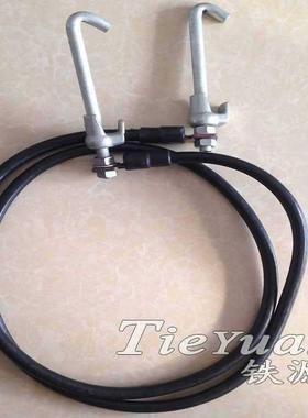 铁路钢轨回流线70平方毫米铜线缆铁路专用短路铜线铁路信号器材