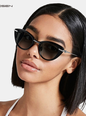 猫眼偏光防紫外线时尚女太阳镜