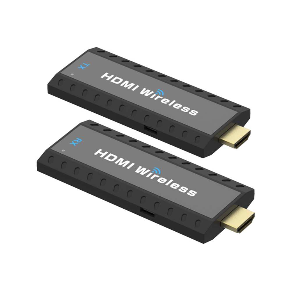 HDMI无线传输器50米 1080P 1拖1 1发2收同屏器电脑笔记本投屏迷你