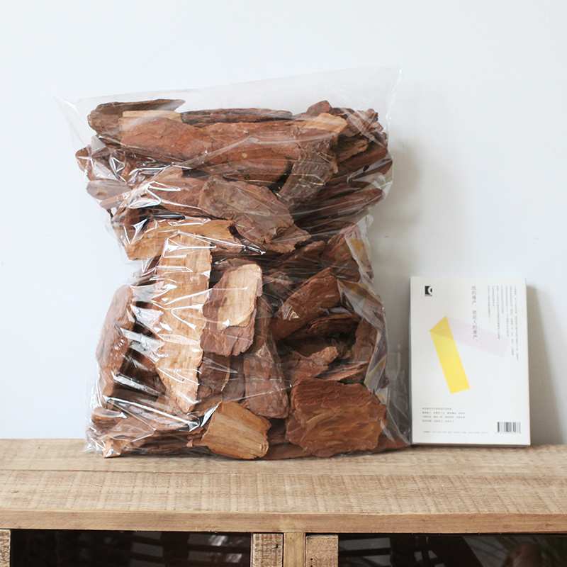 植物造景棉层覆盖松树皮打磨抛光 空间绿植装饰搭配森系自然