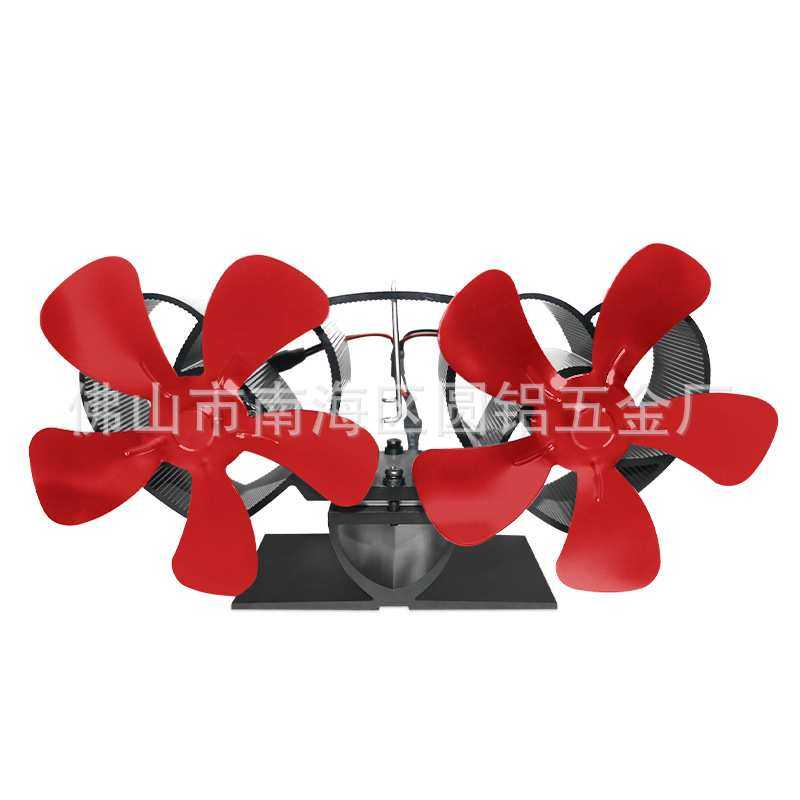 双头款壁炉风扇10叶片热动力循环扇易操作静音自启动,模玩/动漫/周边/娃圈三坑/桌游,模型制作工具/辅料耗材,淘宝优惠券,粉丝福利购,淘宝优惠卷