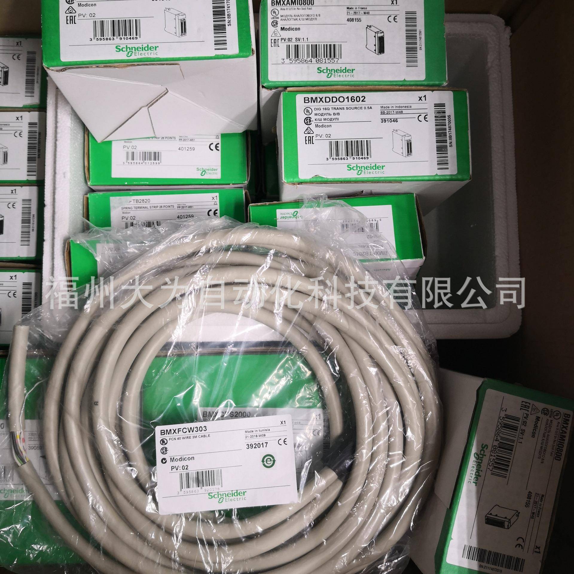 M340通讯模块BMENOC0301 PLC可编程控制器现货库存